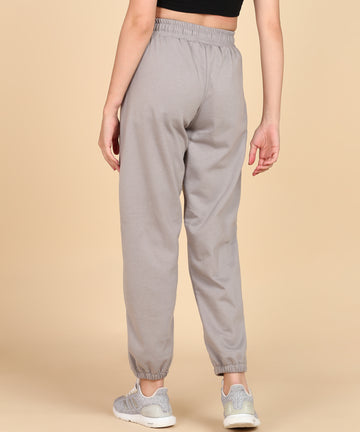Oversized Track Pants - Grey